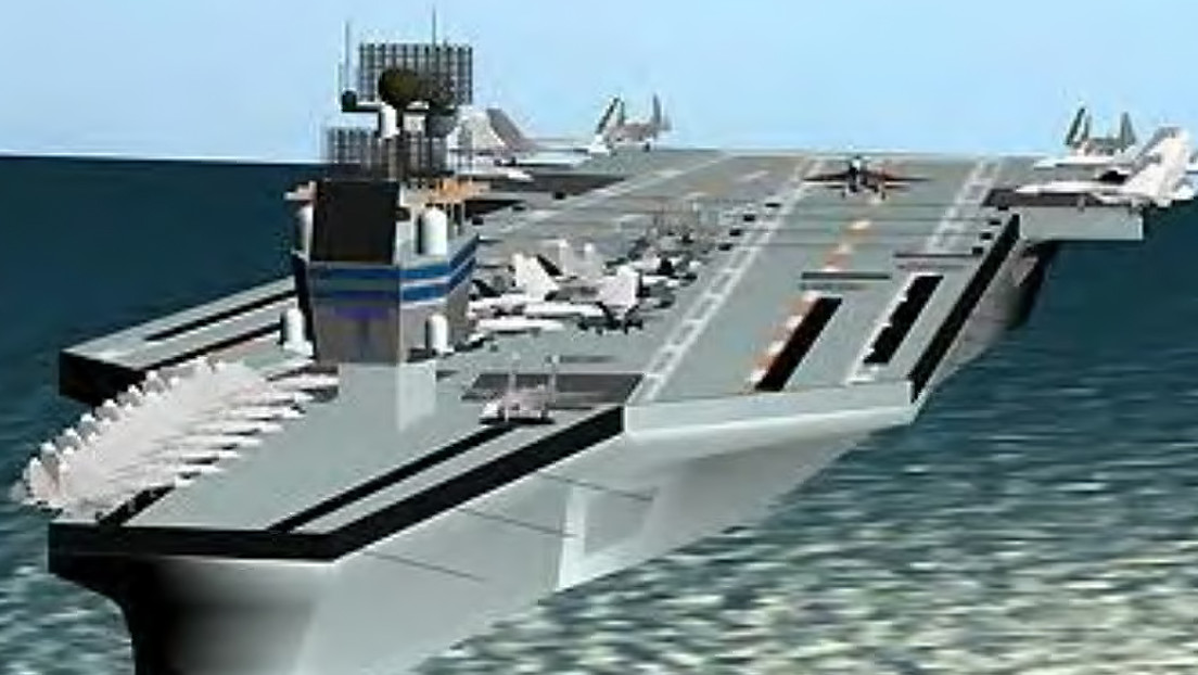 China presenta concepto de superbarco de Guerra de las Galaxias que sustituiría una flota