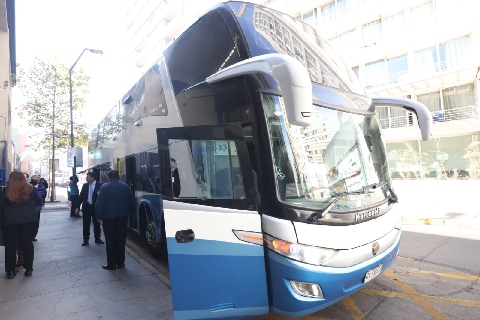 Región Metropolitana: interceptaron bus con más de 30 migrantes irregulares a bordo
