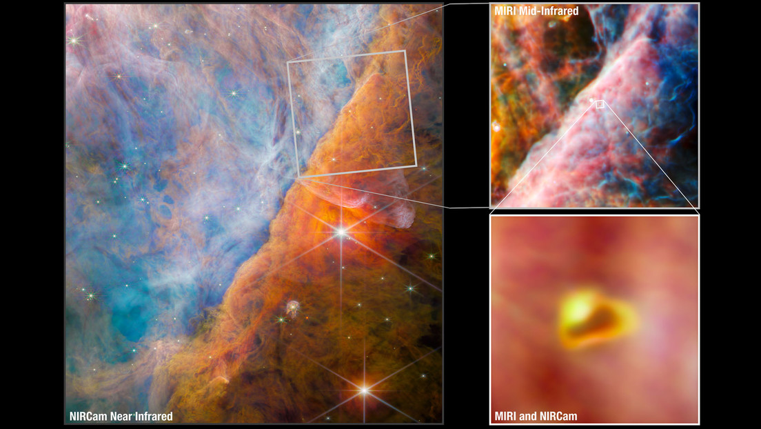 ¡Inédito! El James Webb descubre compuesto de carbono fundamental en la nebulosa de Orión