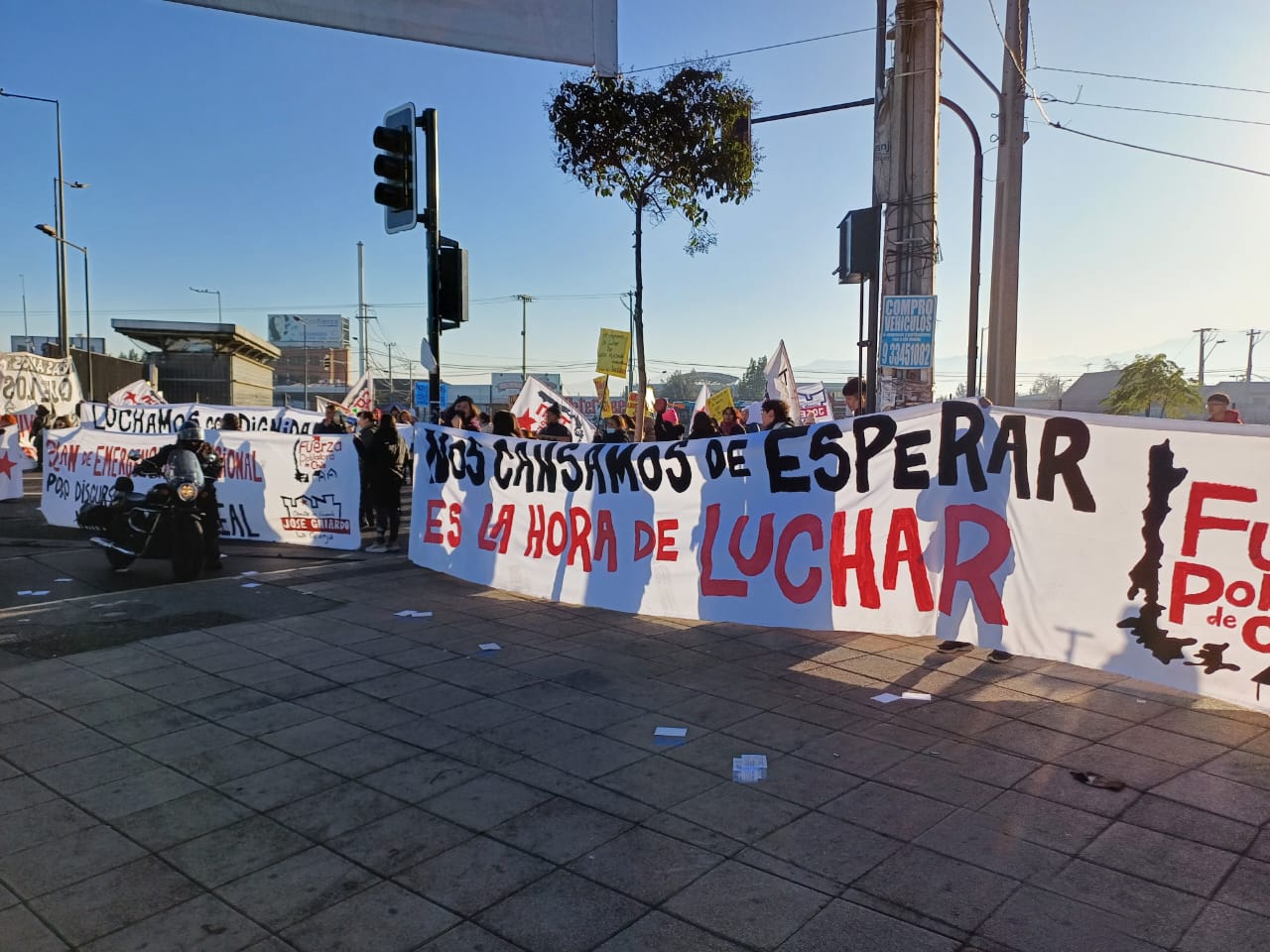 Allegados de La Granja protestaron por «nulos avances» del Plan de Emergencia Habitacional