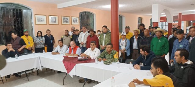 Incendio forestal de Zacatlán, extinguido en un 60 por ciento