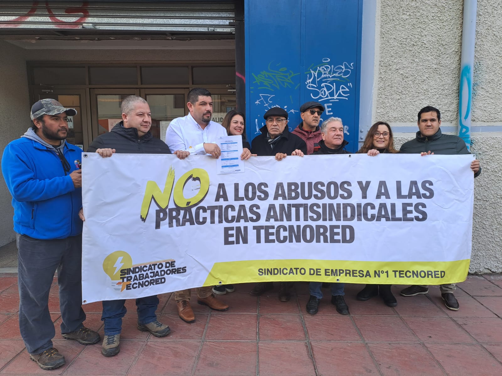 Sindicato de Tecnored denuncia prácticas antisindicales de la empresa: Presentaron denuncia en tribunales de Valparaíso