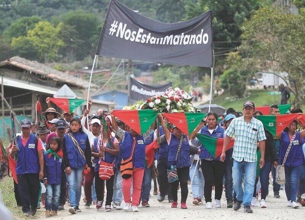 No cesan los homicidios de líderes indígenas en el Cauca, Colombia: llamado urgente