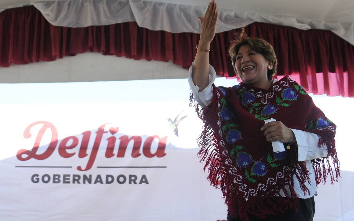 Delfina pide voto masivo para sacar al PRI del Edomex