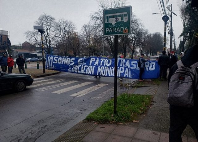 Estudiantes del Liceo Tecnológico de Temuco cansados de ser el “patio trasero” de la educación municipal