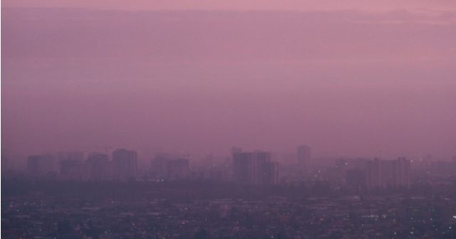 Declarada la Preemergencia Ambiental para este martes en la región Metropolitana