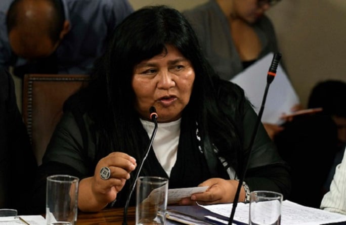 Diputada Emilia Nuyado acusó a la derecha de intentar dañar la Comisión para la Paz y el Entendimiento