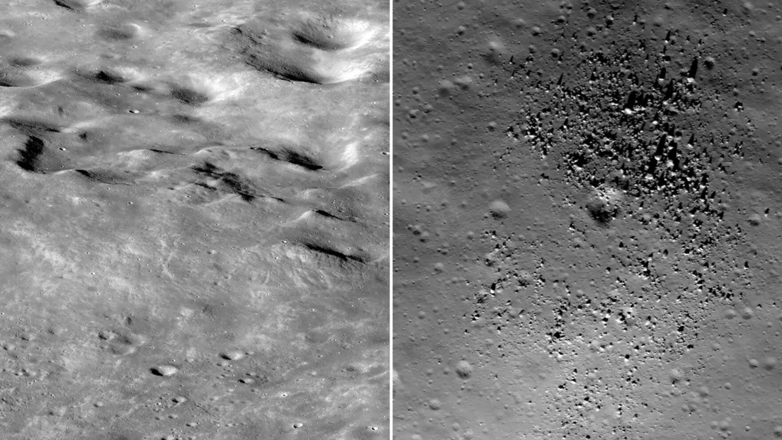 En el lado oculto de la Luna encuentran una enorme mancha que emite calor