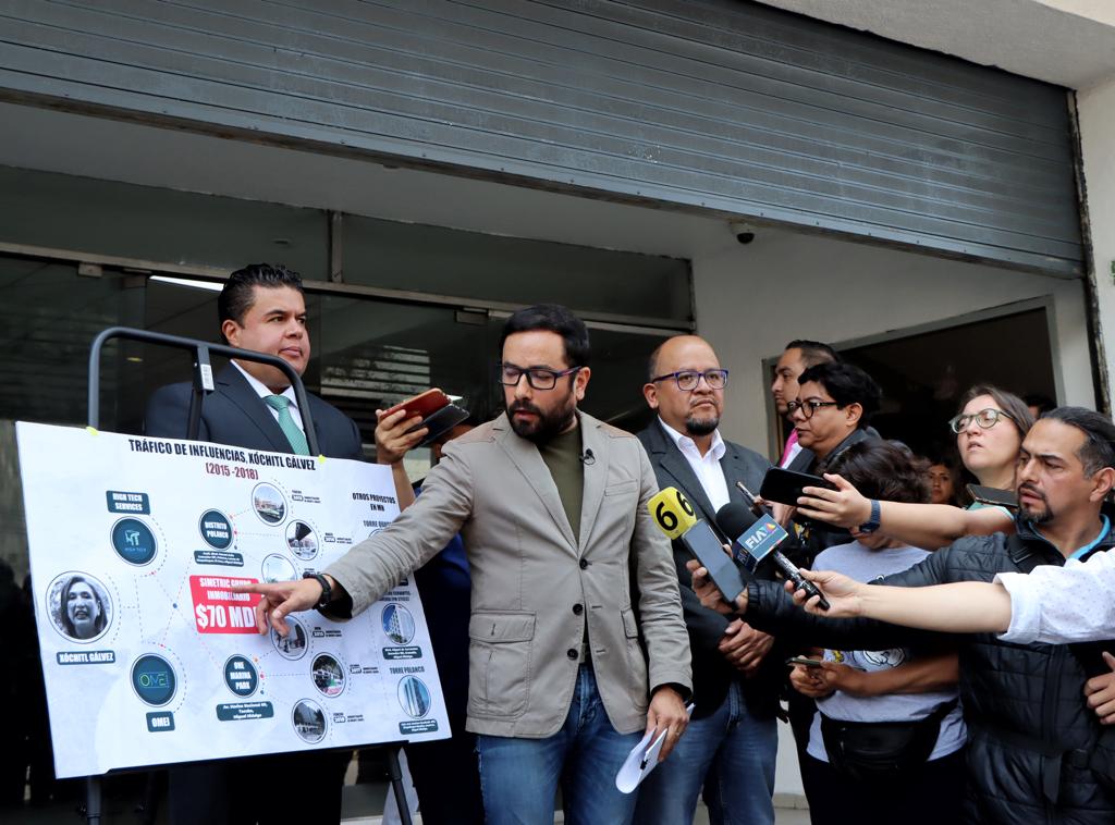 Denuncian a Xóchitl Gálvez por presuntos actos de corrupción