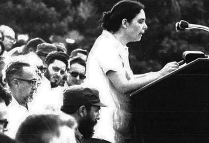 El discurso de Beatriz «Tati» Allende en homenaje al «compañero presidente» en La Habana, Cuba, un 28 de septiembre de 1973