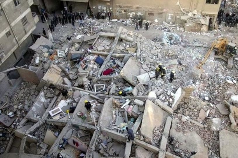Derrumbes de edificios en Egipto dejan 6 muertos y 16 heridos