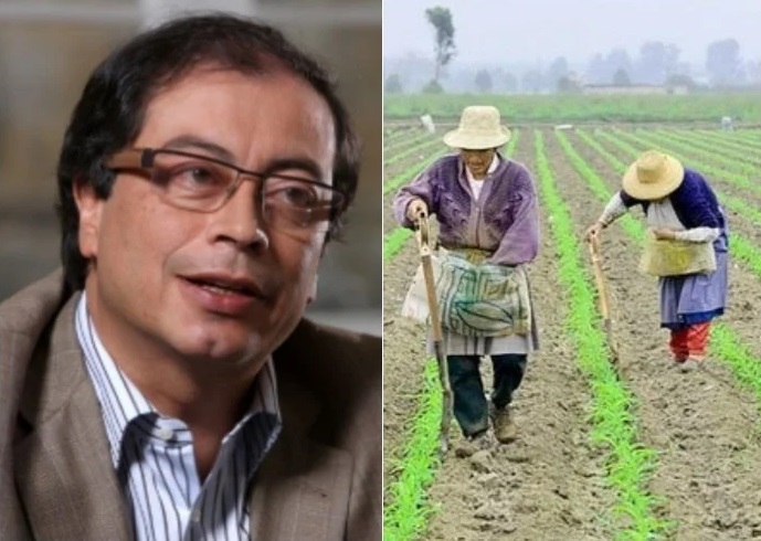 Petro entrega a campesinos de Colombia la Constitución que los reconoce como sujetos de derechos (+ video)