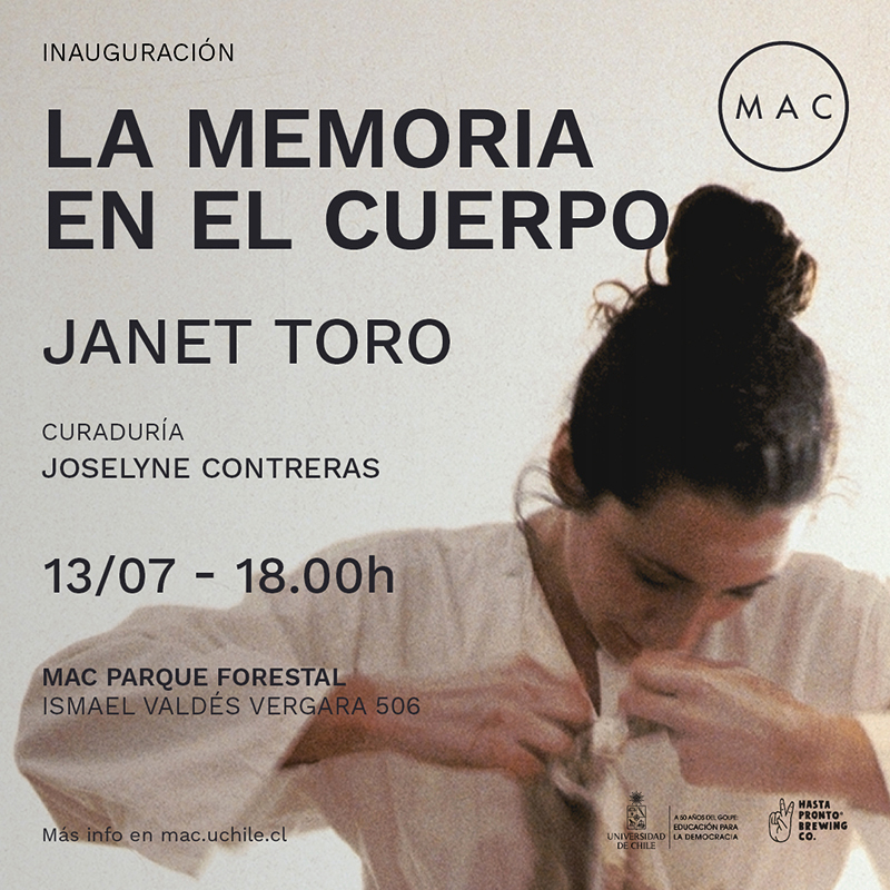 El arte grita cuando la Justicia no llega: Janet Toro inaugura exposición «La memoria en el cuerpo»