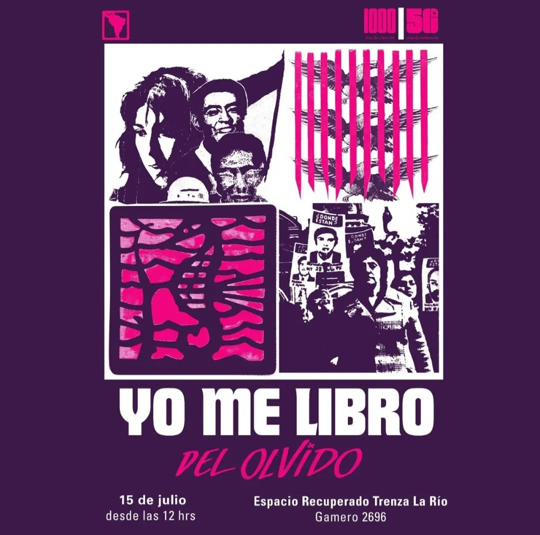 Realizarán  feria «Yo me libro del Olvido»:  En conmemoración de mil días de creación popular y 50 años de resistencias a la contrarrevolución capitalista