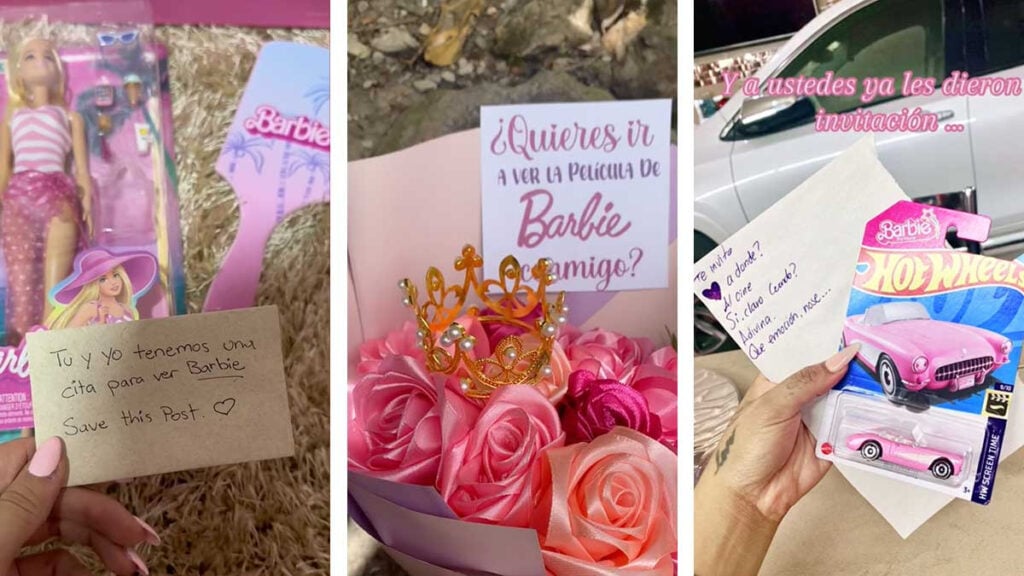 Se hace viral la original forma de invitar a sus parejas a ver la