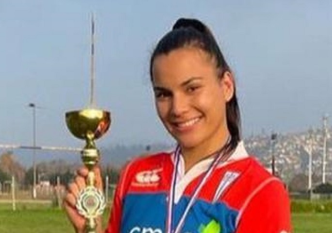 Maite Nahoe, la joven Rapa Nui que está haciendo historia en el Rugby de Chile