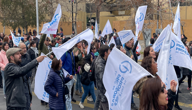 Así fue la movilización docente en el paro nacional (+ videos)