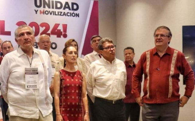 INE plantea encerrar asambleas de presidenciables de Morena y aliados