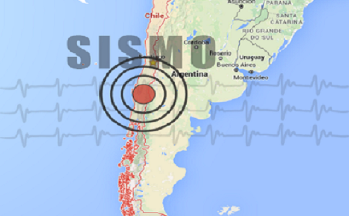 Fuerte sismo en la cordillera de la Araucanía: 6,6 grados