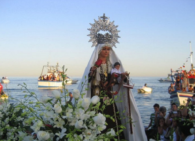 Historia de la Virgen del Carmen: Desde un monte al mar