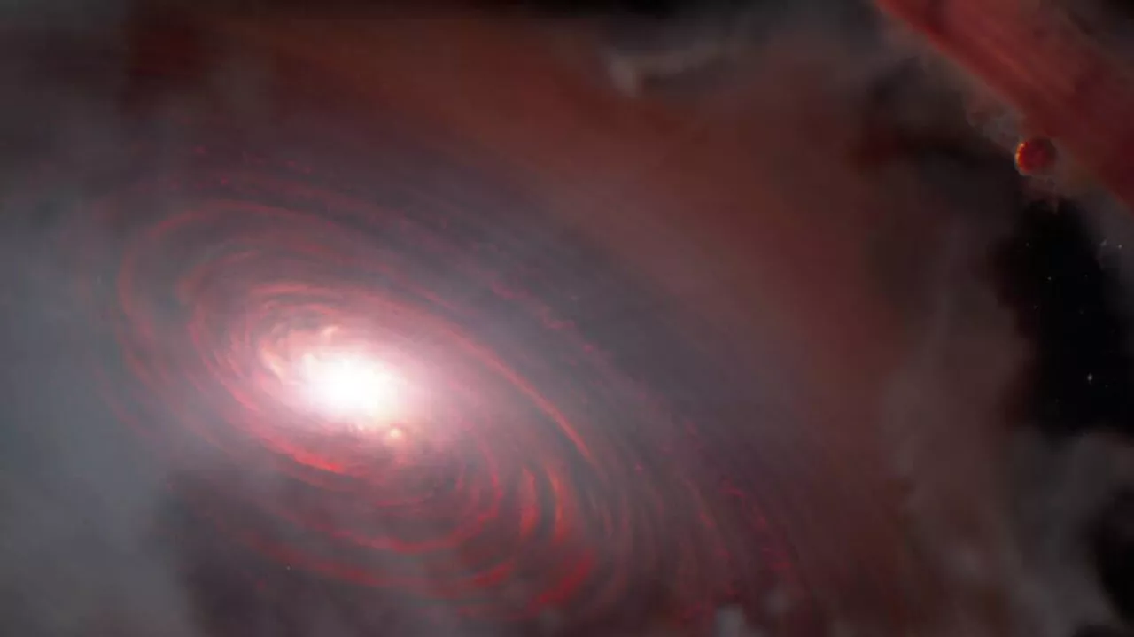 Telescopio James Webb encuentra vapor de agua a 370 años luz de la Tierra