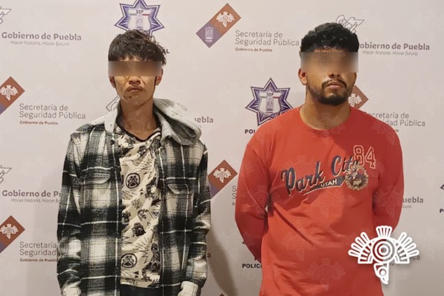 Capturan a dos presuntos narcomenudistas en Chapulco, Puebla