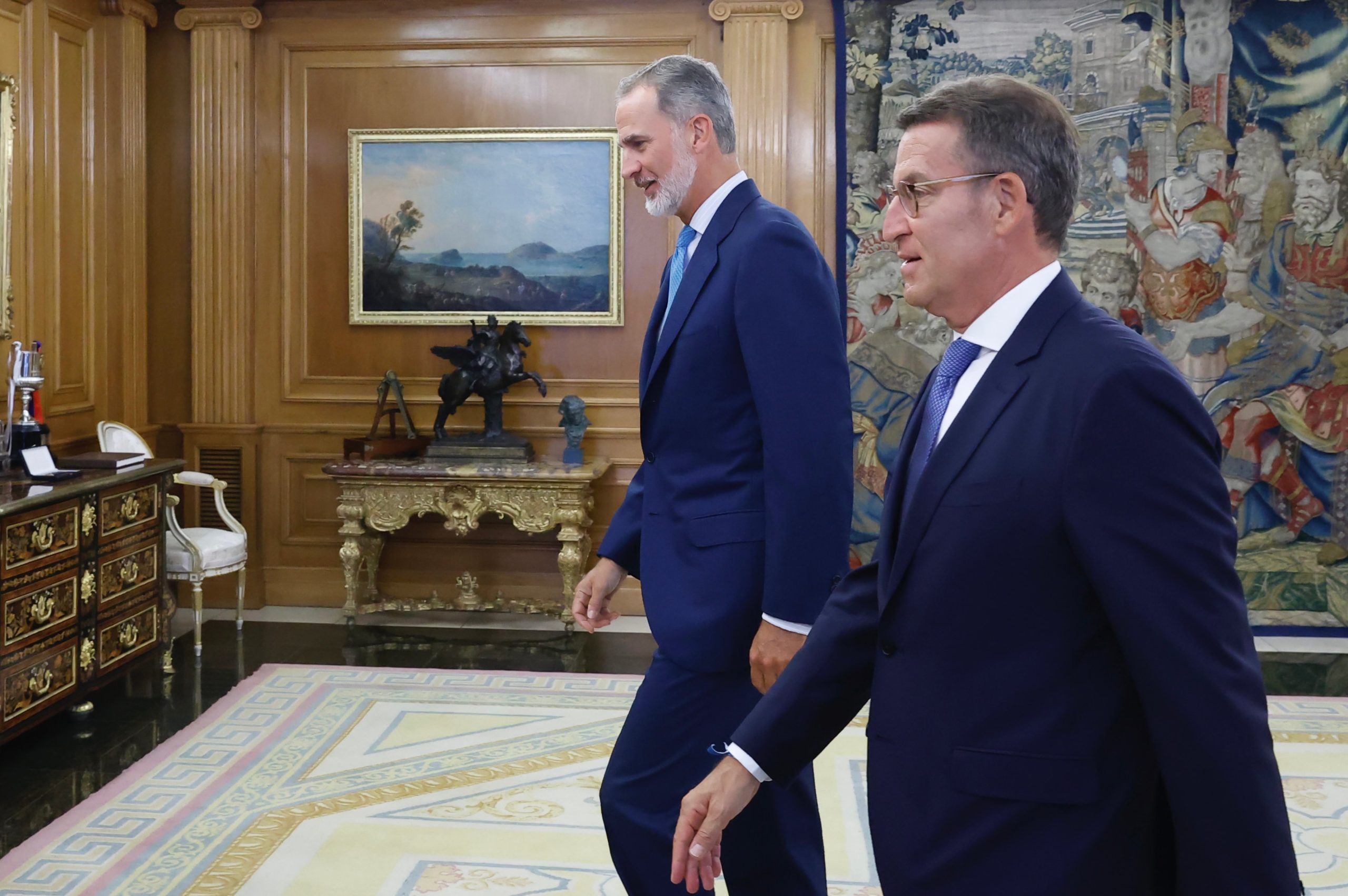 Rey propone a Núñez Feijóo como candidato a presidente de España