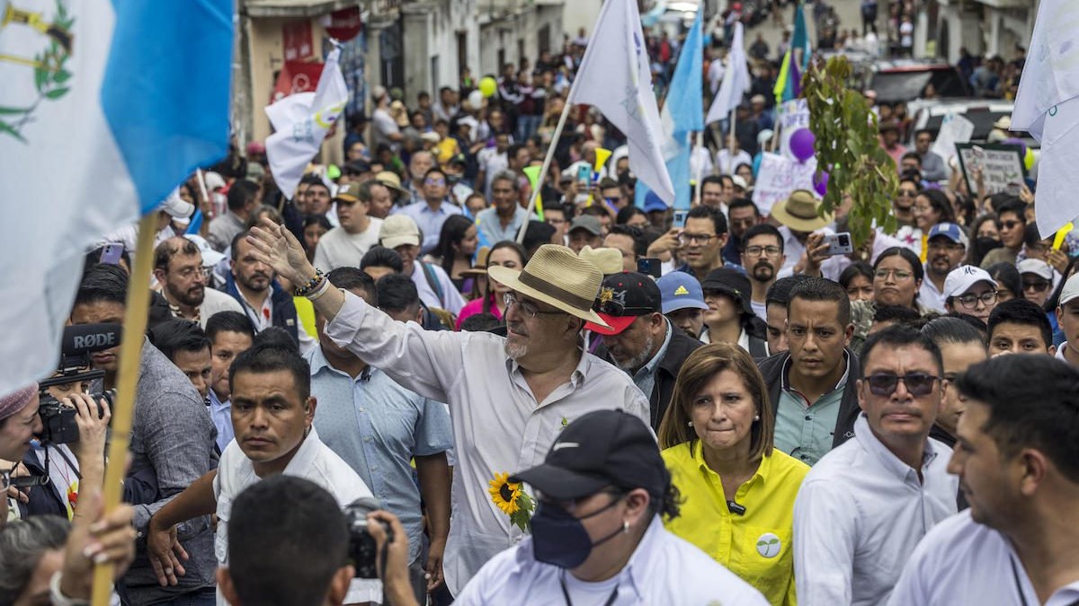Refuerzan seguridad de presidente electo de Guatemala ante amenazas