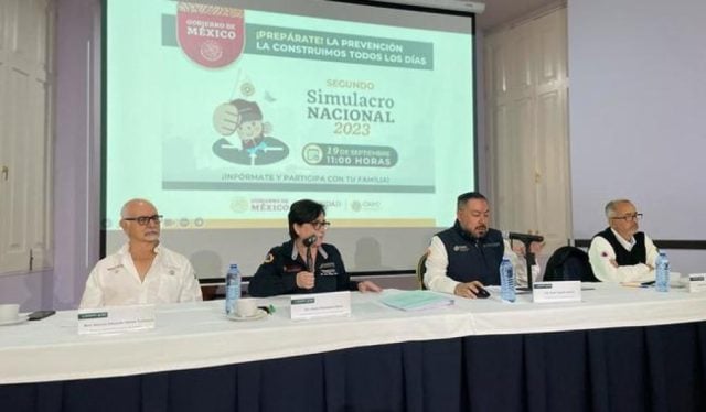 Protección Civil incorpora alerta de huracán a Simulacro Nacional 2023
