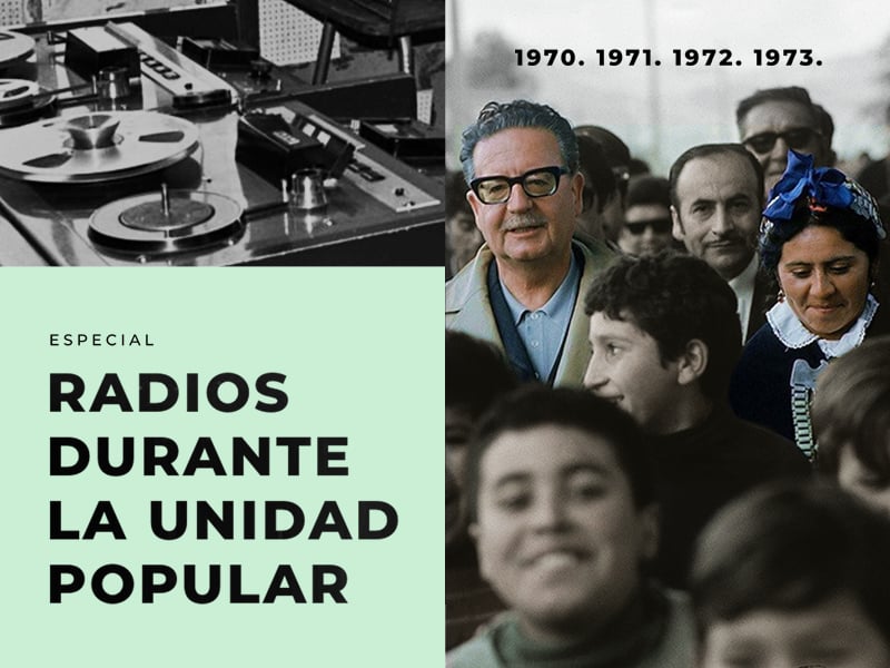 Especial sonoro sobre las radios durante la Unidad Popular da a conocer más de 60 audios inéditos