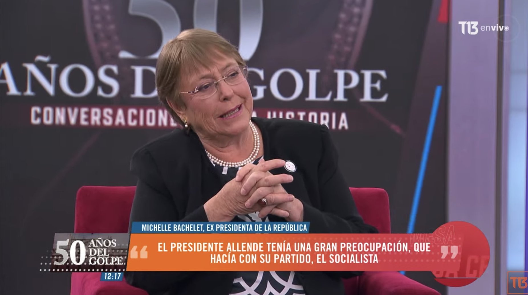 Expresidenta Bachelet sobre perdonazo republicano a presos de Punta Peuco: «Es una muy mala señal»