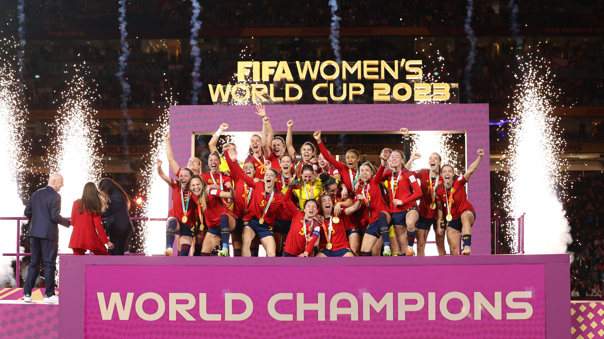 La Furia Roja gana Copa del Mundo de futbol femenil