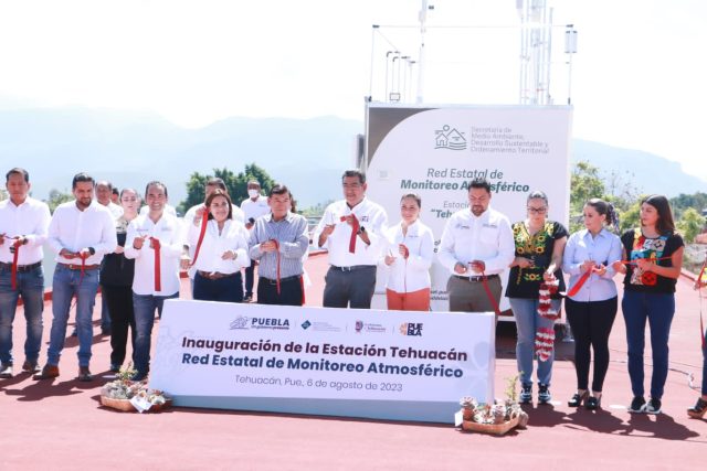 Céspedes inaugura otra estación de monitoreo atmosférico