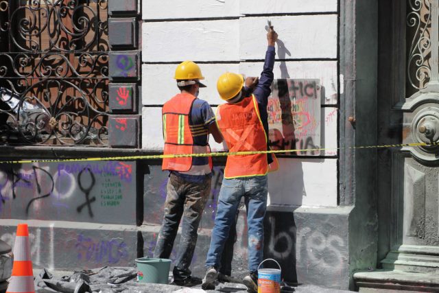Decreto va contra pintas ilegales en infraestructura  urbana
