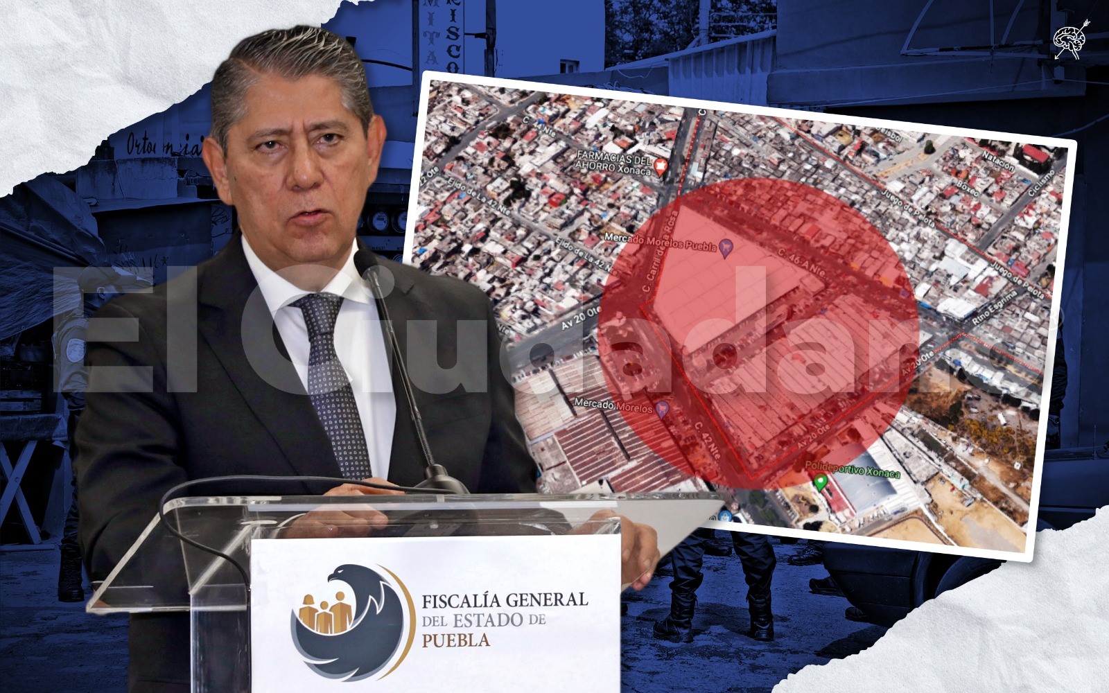 FGE va contra 30 hombres por balacera en Mercado Morelos