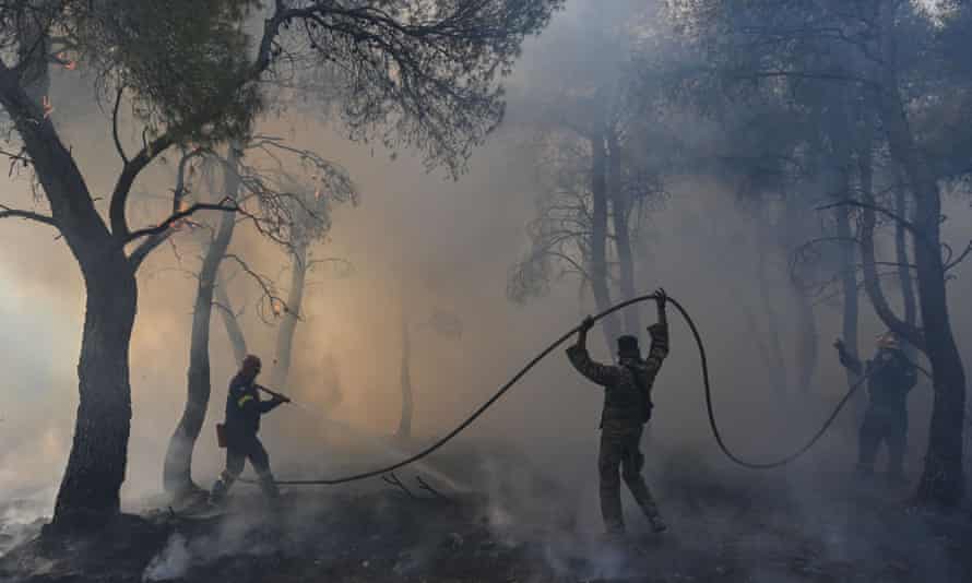 Grecia arresta a 146 personas involucradas en incendios forestales