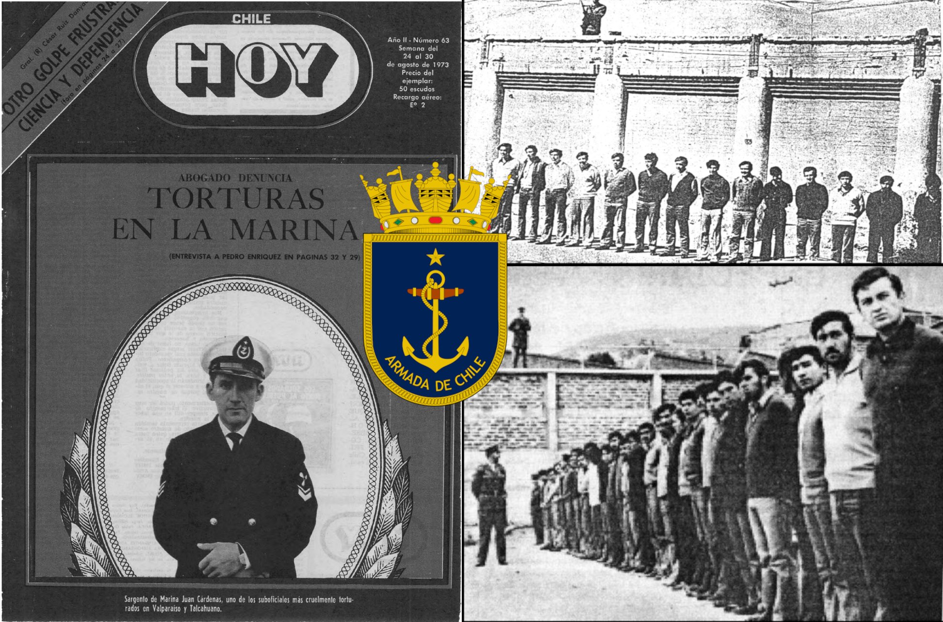 La preparación del Golpe de Estado en la Armada: Así lo narró la Revista Chile HOY en agosto de 1973
