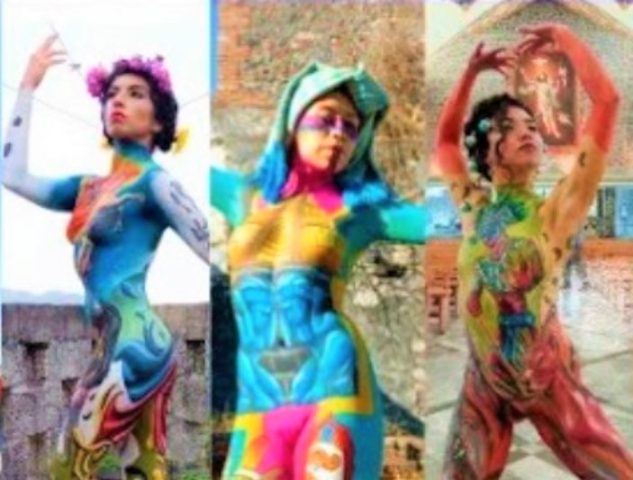 “Puebla en movimiento” proyectará las regiones en pintura corporal  