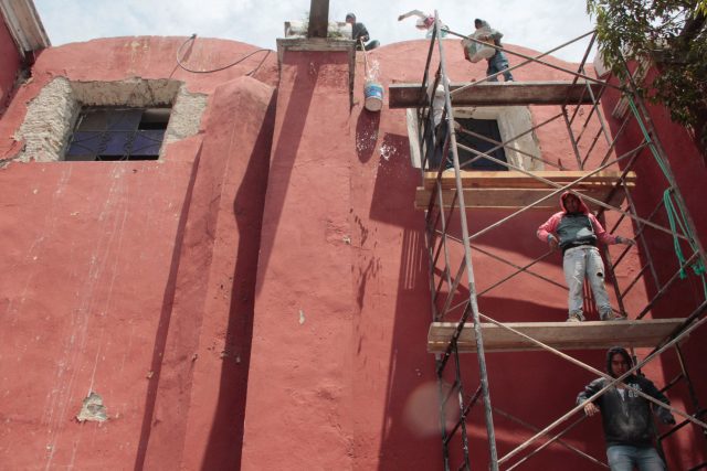 Comienza restauración de exconvento en Izúcar, a 6 años del sismo