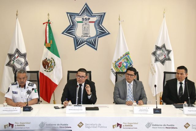 Confirma SSP ocho personas detenidas tras balacera en Xoxtla