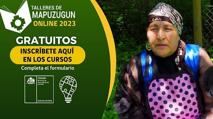 Talleres de Mapuzugun online y gratuitos: Conadi abre inscripciones para aprender la lengua y cultura mapuche