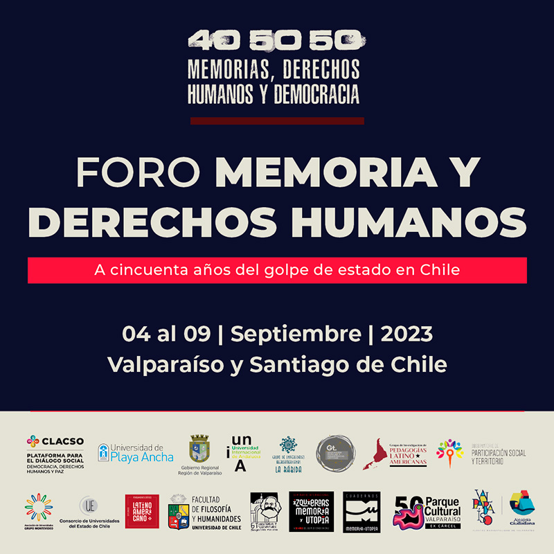 Clacso invita a la semana de la «Memoria y Derechos Humanos en Chile»