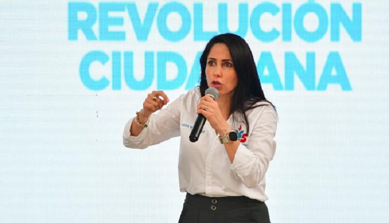 Ecuador: Candidata Luisa González denuncia atentado en su contra y exige a la Fiscalía celeridad