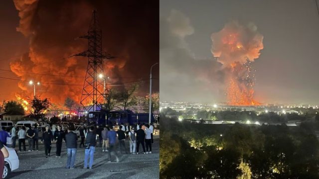 Explosión deja un muerto y 160 heridos en aeropuerto de Asia Central
