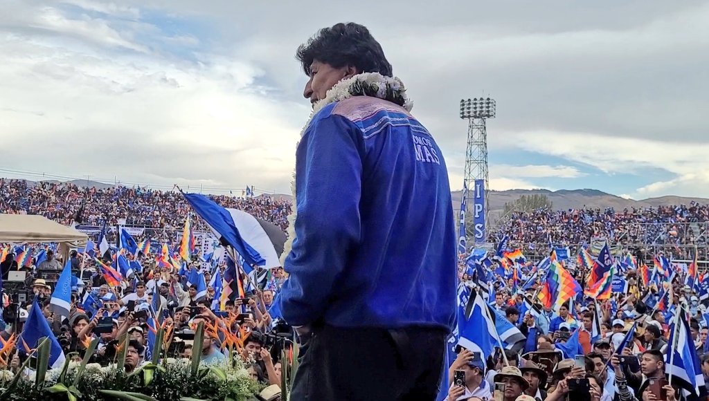 Evo Morales anunció su candidatura a Presidente de Bolivia para 2025