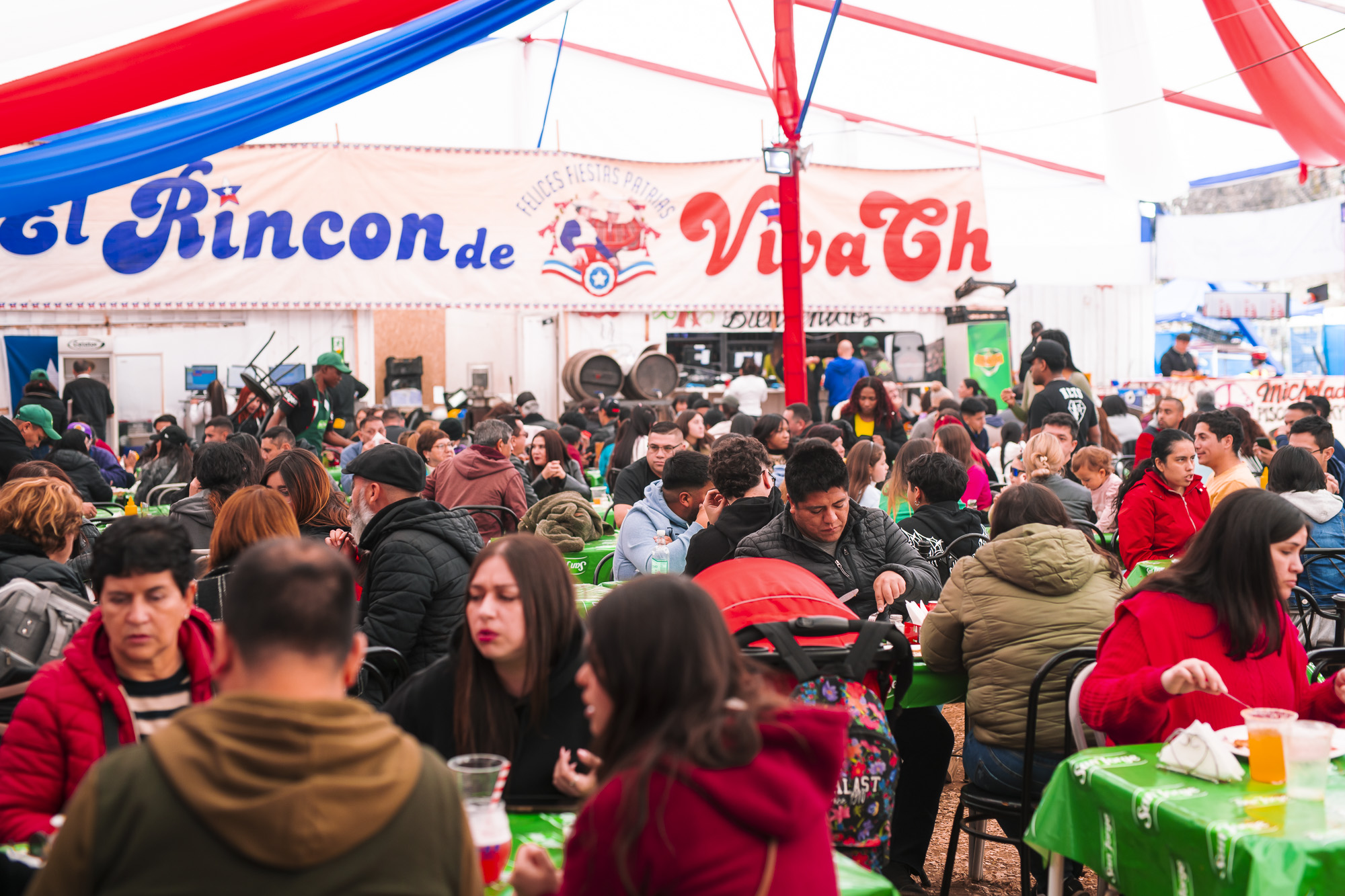 Más de 220.000 personas asistieron a las celebraciones de Fiestas Patrias en el Parque O’Higgins