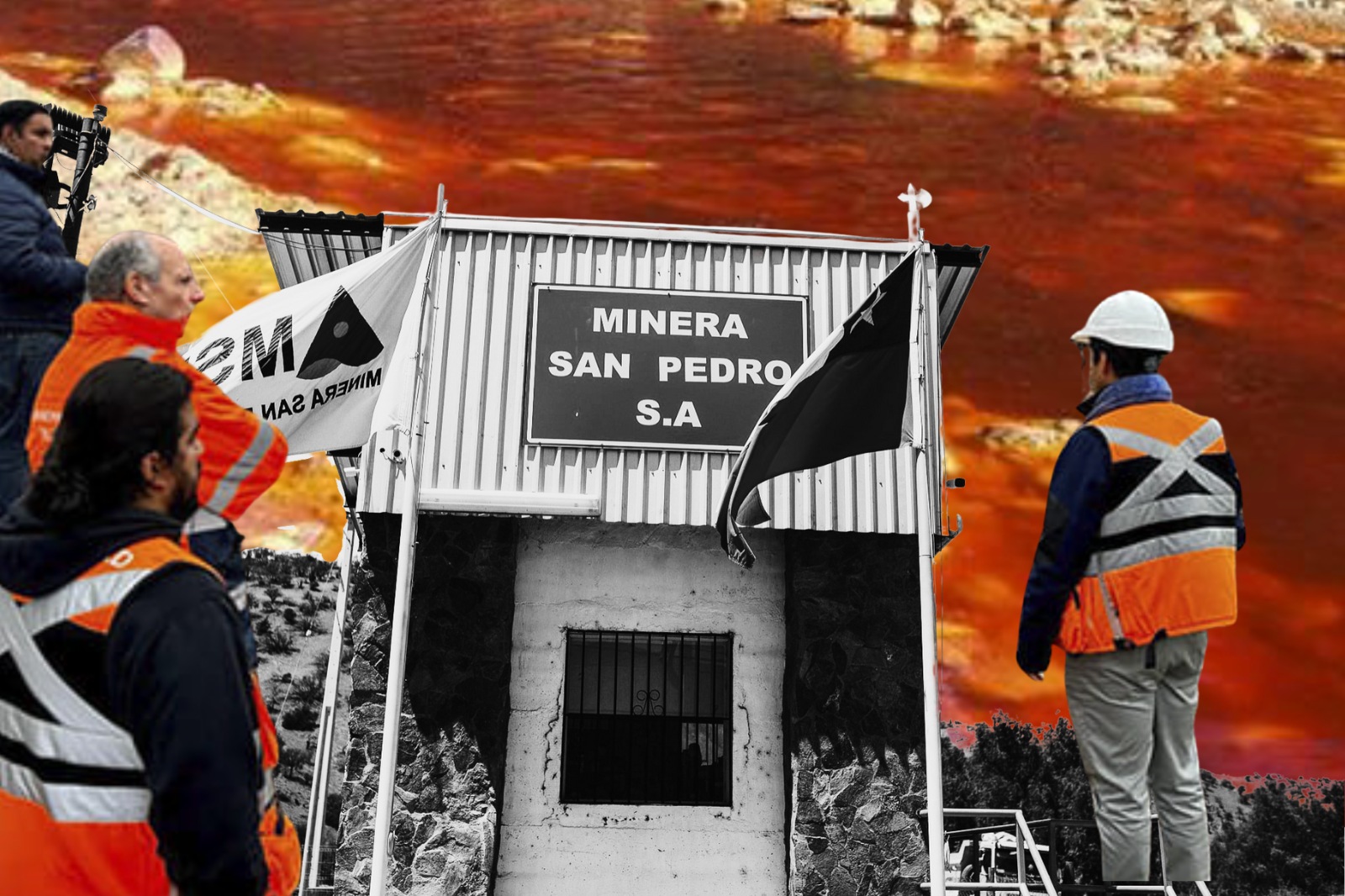 Pese a crisis hídrica: Denuncian a premiada Minera San Pedro por verter residuos al cauce del río Til Til
