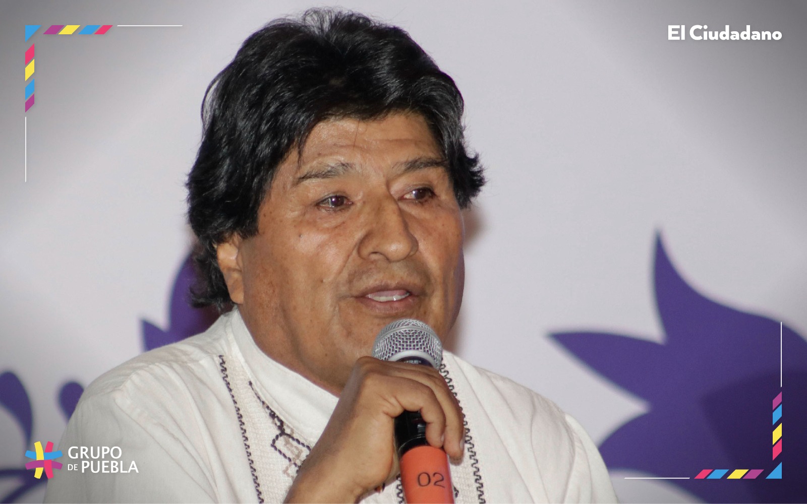 Los pueblos buscamos la paz pero con justicia social: Evo Morales. EN VIVO