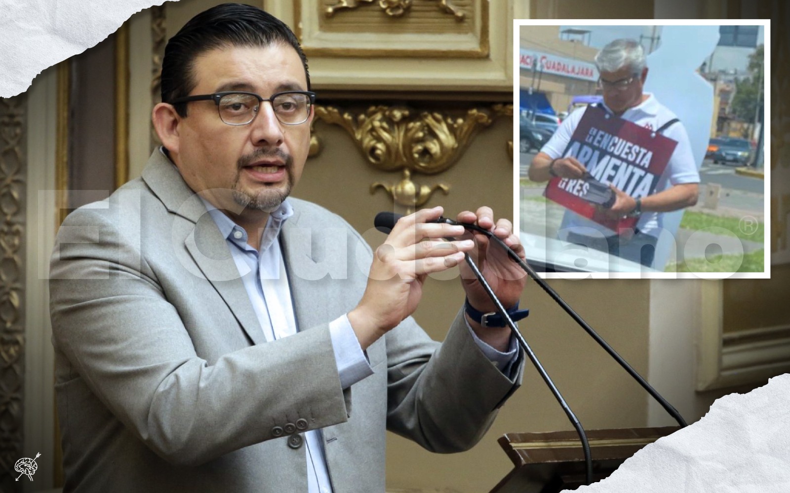 Diputado Alcántara denuncia «chapulineo» de panista a favor de Armenta