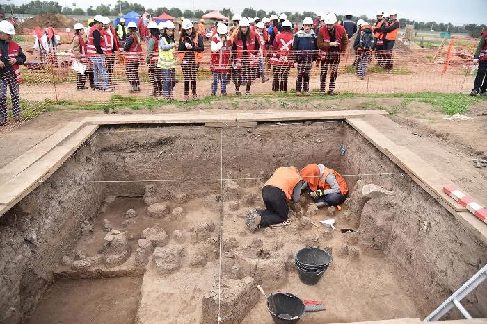 Los tesoros arqueológicos encontrados en la futura línea 7 del Metro